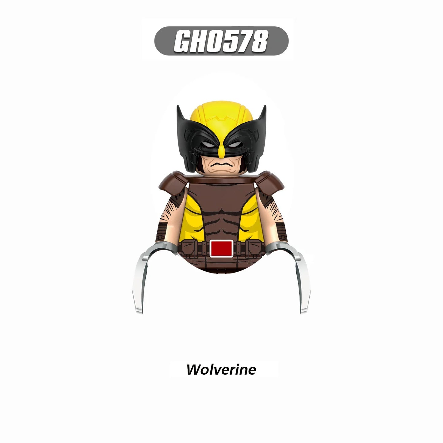 Moonlight Knight Doctor Strange Wolverine Deadpool Mini Figures