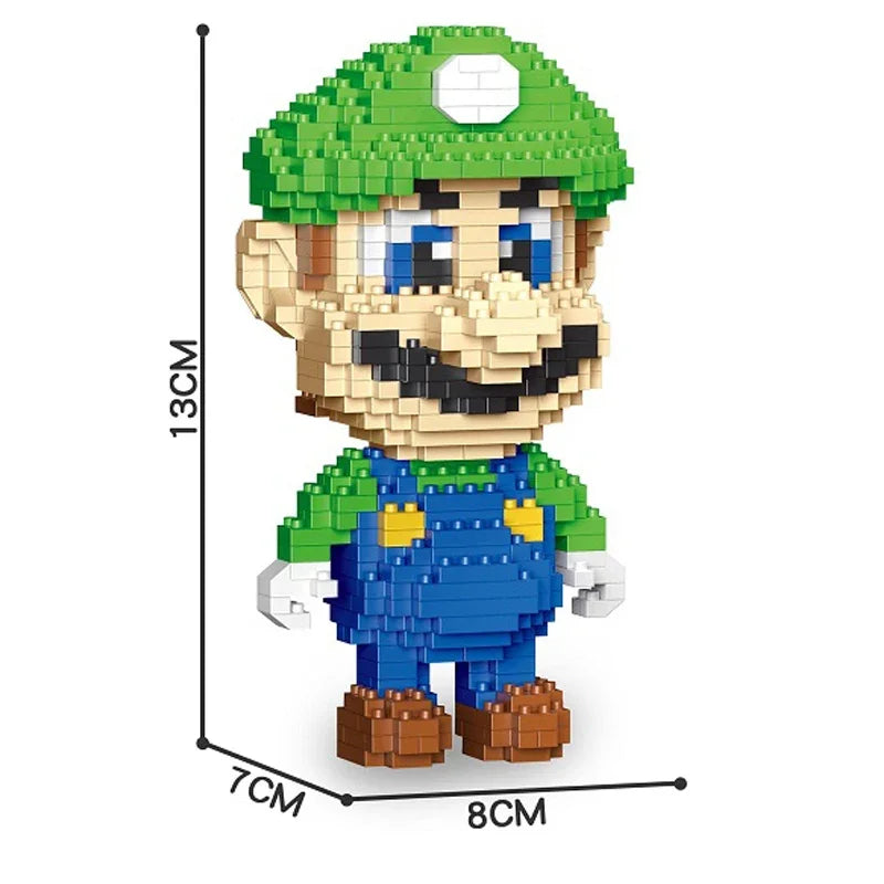 Mario Luigi And Yoshi Build Kit