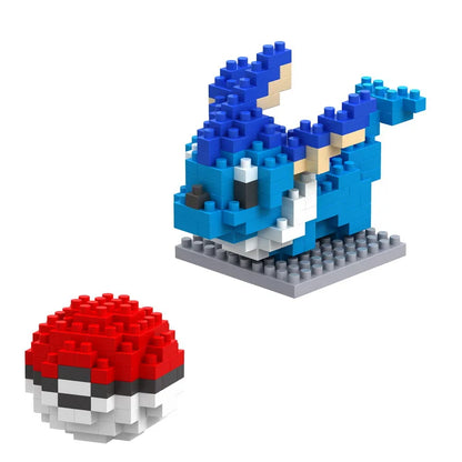 34 Assorted Pokémon Mini Block Figures