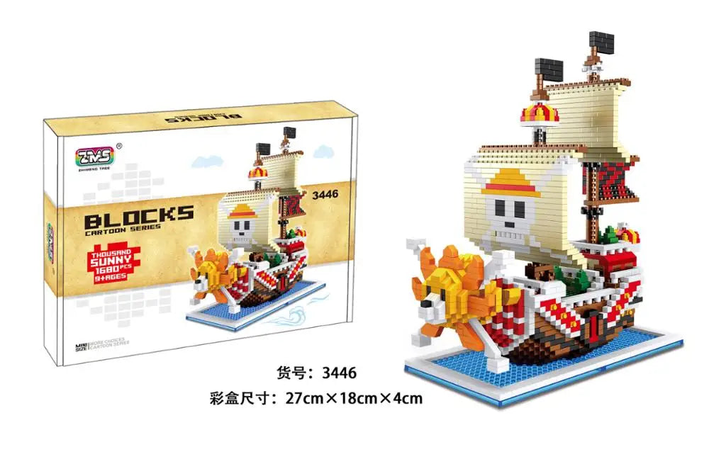One Piece Pirate Ships