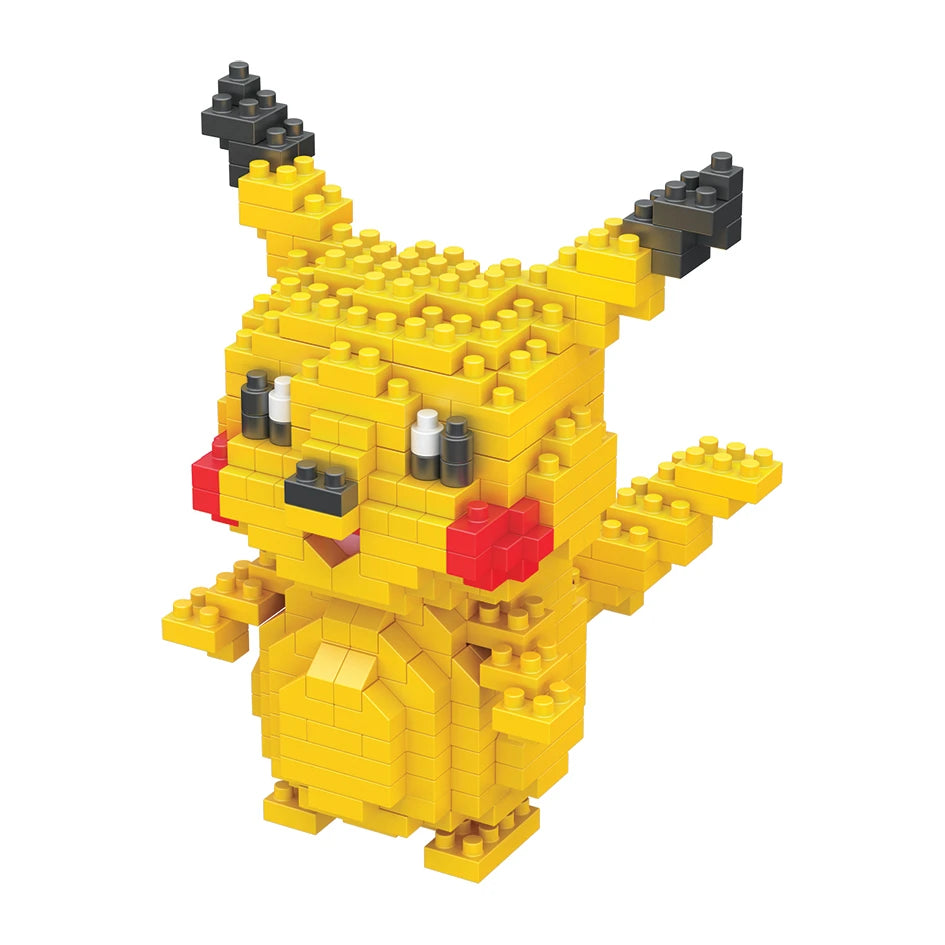 34 Assorted Pokémon Mini Block Figures