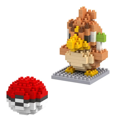 34 Assorted Pokémon Mini Block Figures
