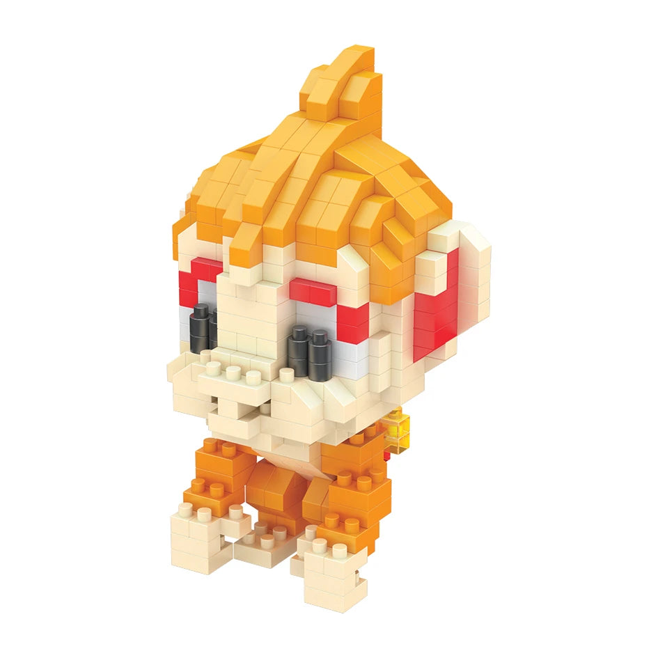 34 Assorted Pokémon Mini Block Figures