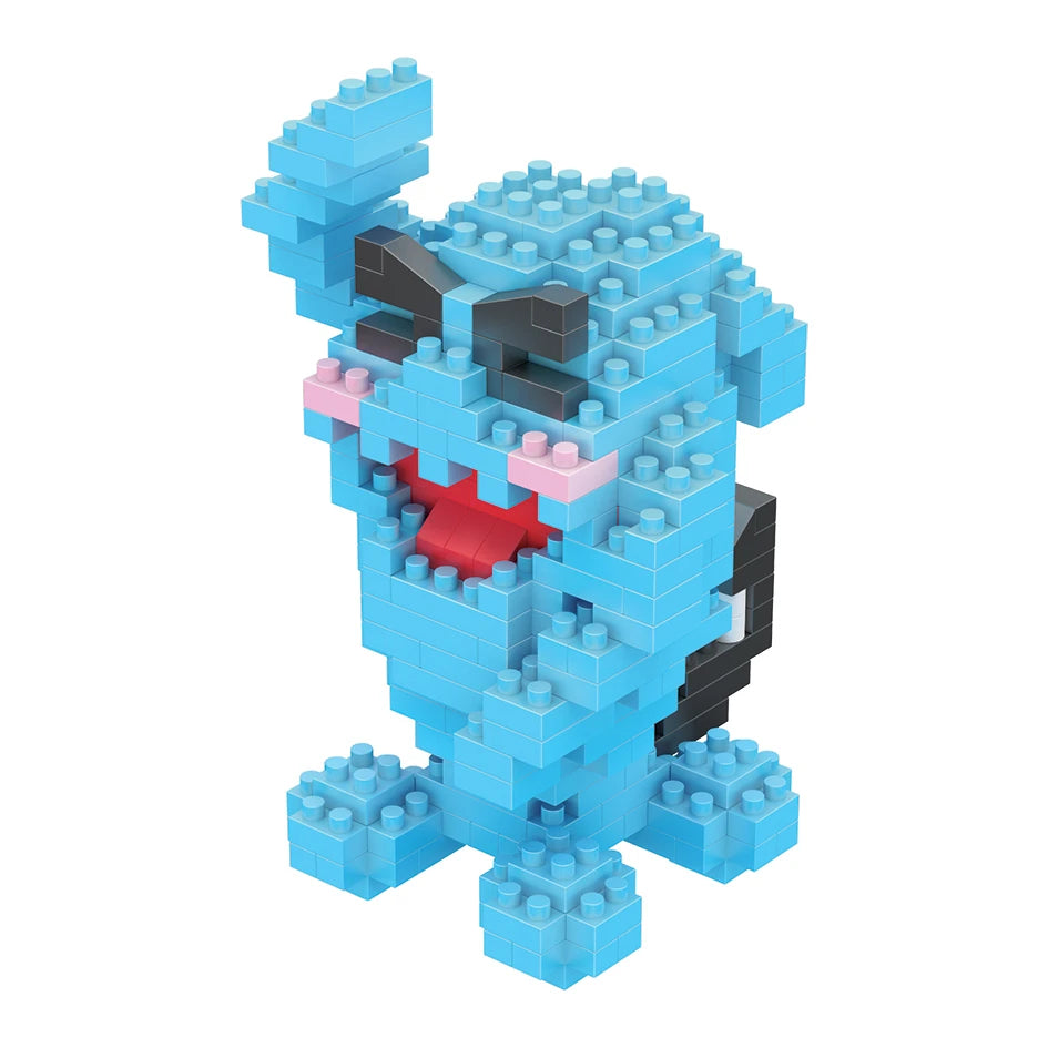 34 Assorted Pokémon Mini Block Figures