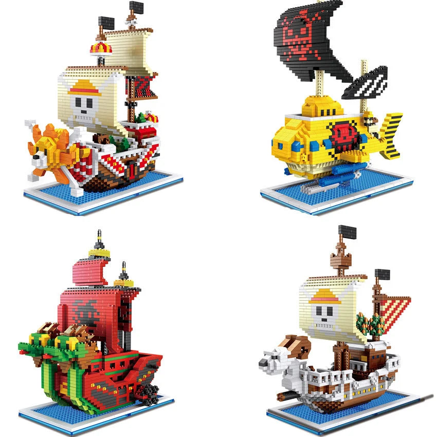 One Piece Pirate Ships