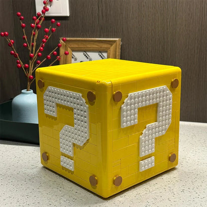 2064Pcs Super Mario Bros Question Mark Box