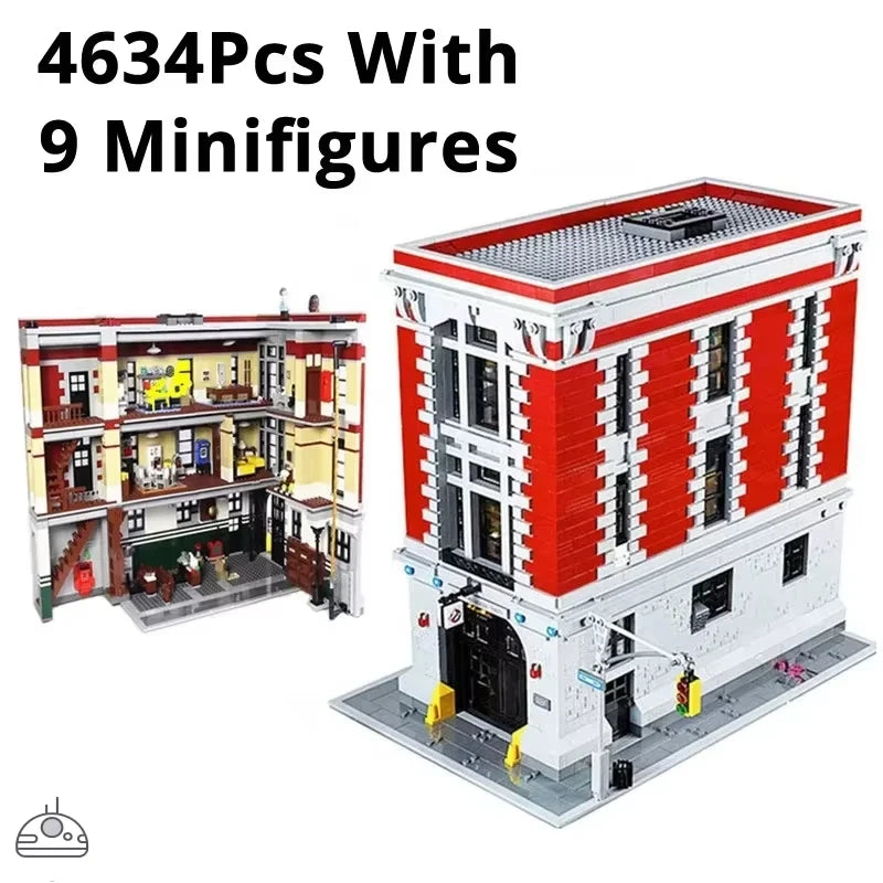 Ghostbusters Fire Station Headquarters 4634PCS