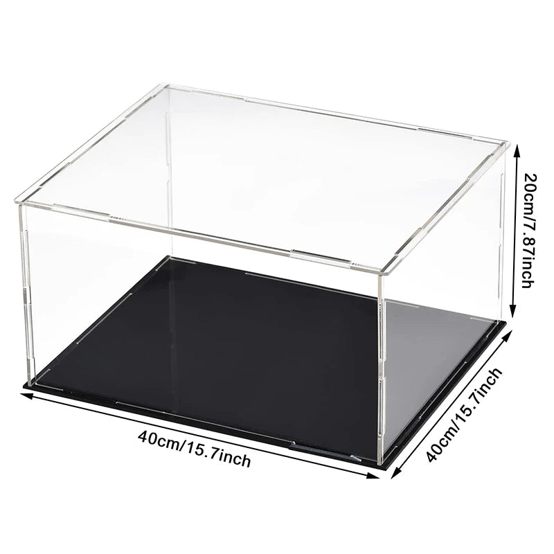 Clear Display Case 17 Sizes