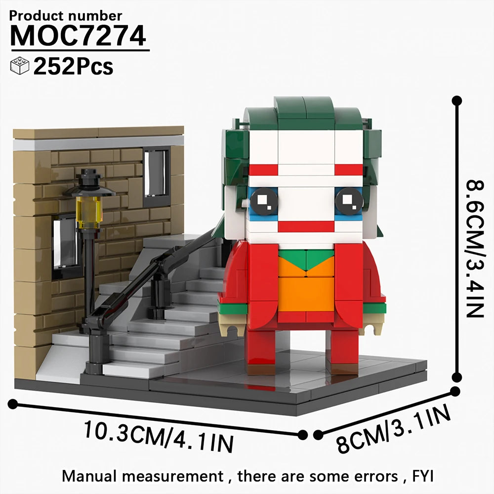 Horror Movie Brick Headz