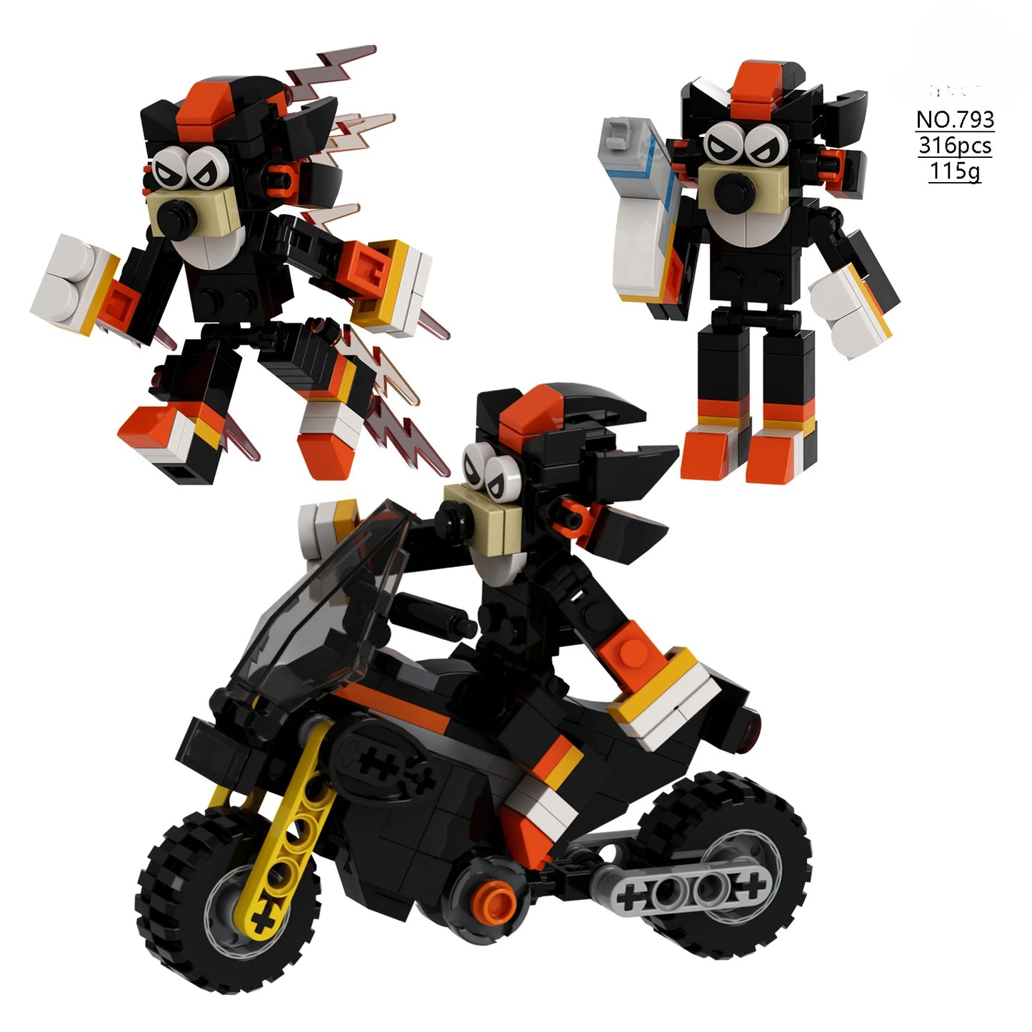Block Sonic Variants