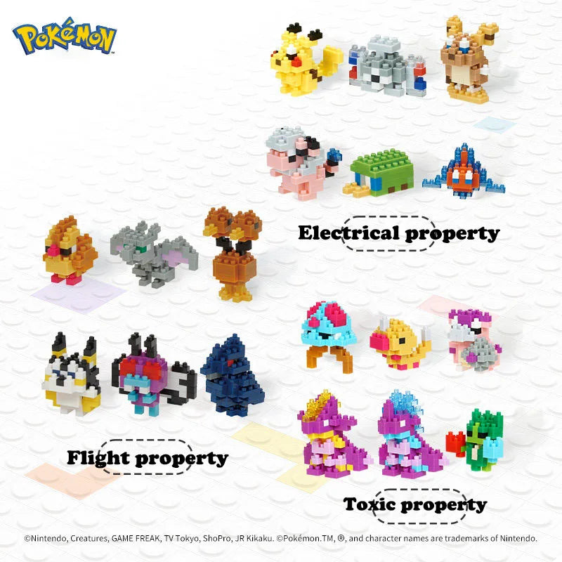 Pokemon Fire Water Grass Property Mystery Bag