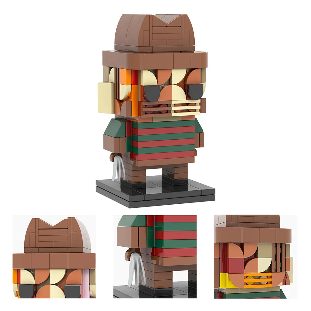 Horror Movie Brick Headz