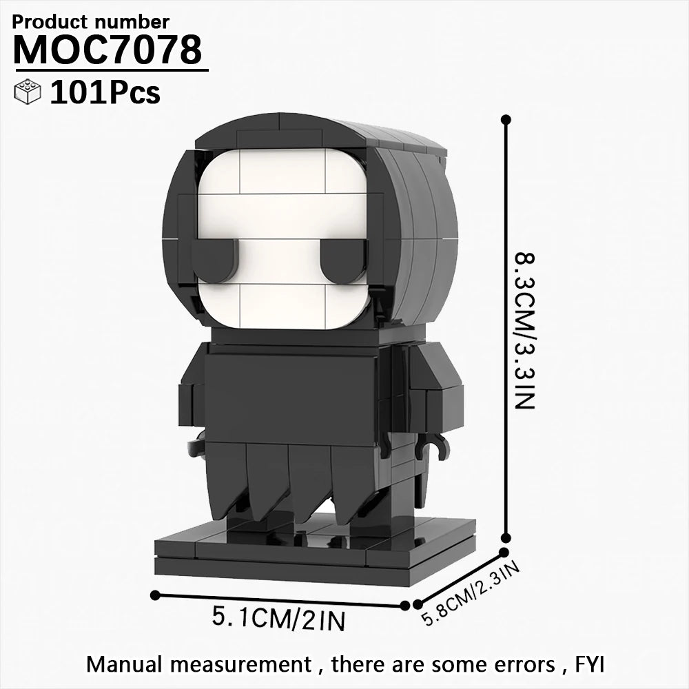 Horror Movie Brick Headz