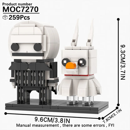 Horror Movie Brick Headz