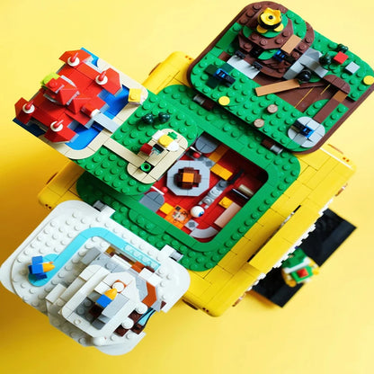 2064Pcs Super Mario Bros Question Mark Box
