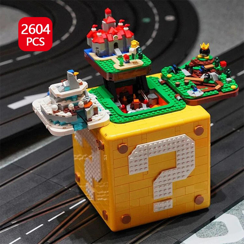 2064Pcs Super Mario Bros Question Mark Box – BRICKVERSE MARKET