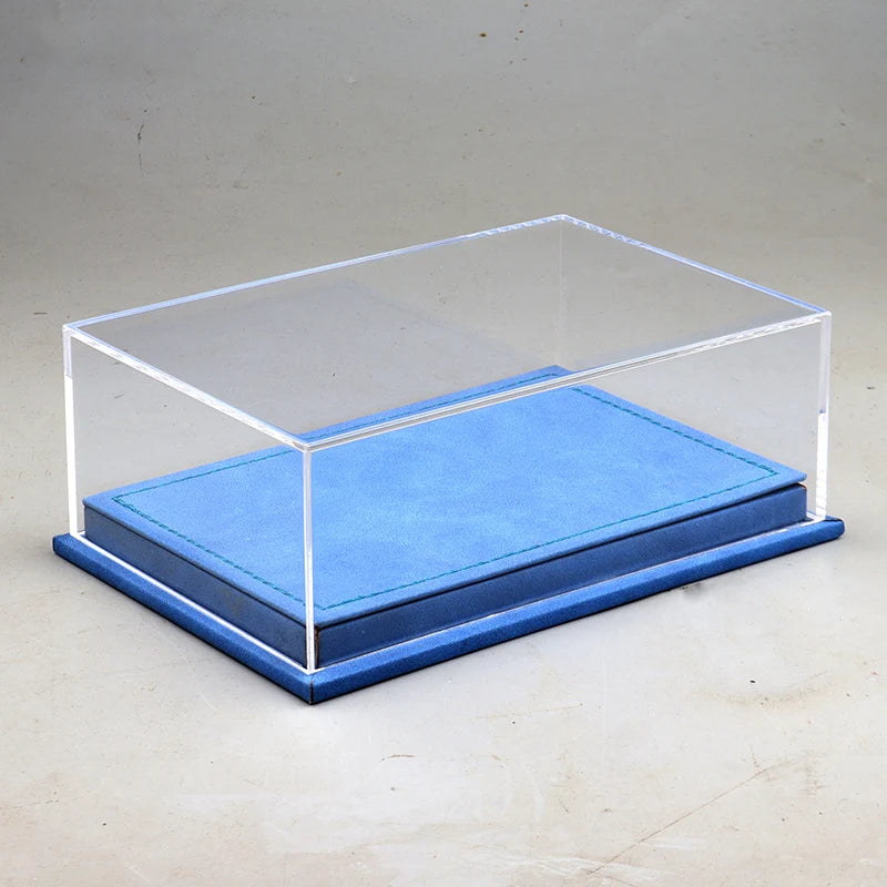 Customizable Acrylic And Leather LED Display Case