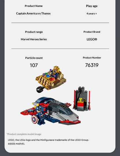 Captain America vs Thanos