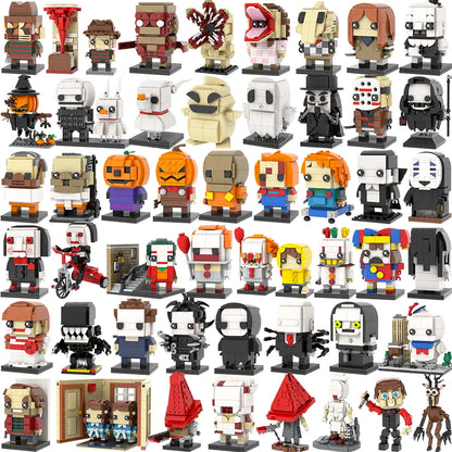 Horror Movie Brick Headz