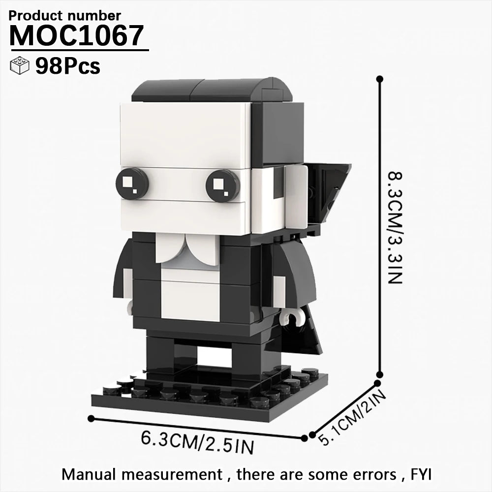 Horror Movie Brick Headz