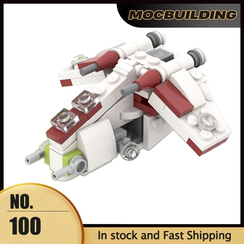 Micro Imperial Fighters Republic Gunship Starfighter