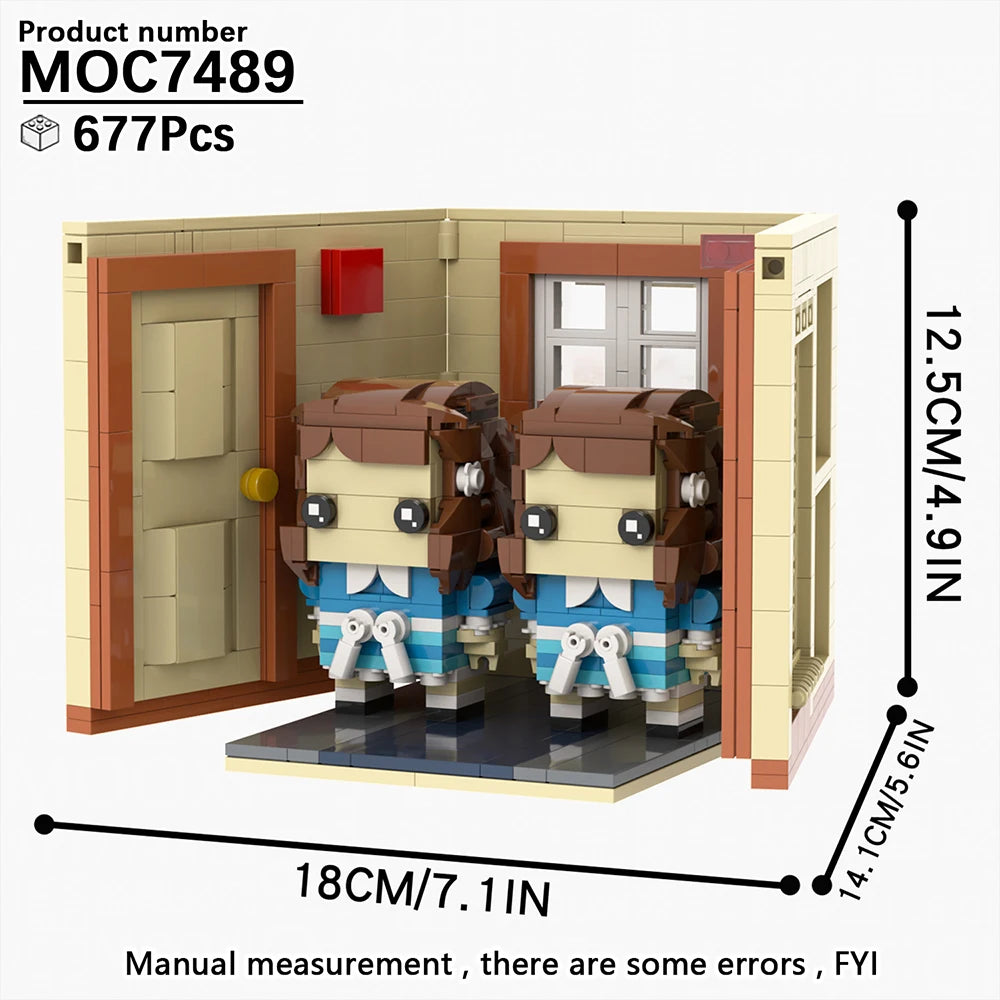 Horror Movie Brick Headz