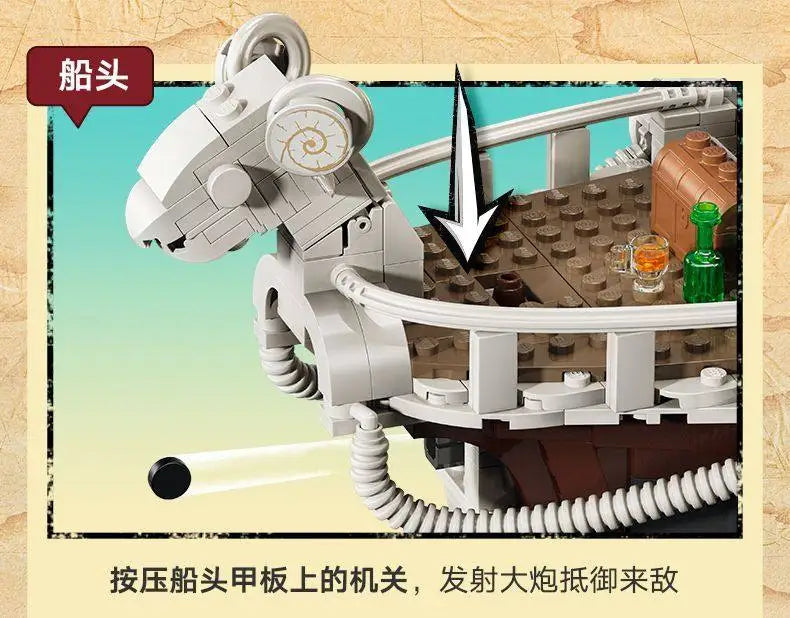Going Merry Pirate Ship LED Display