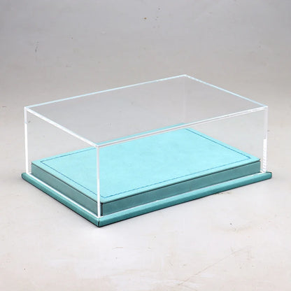 Customizable Acrylic And Leather LED Display Case