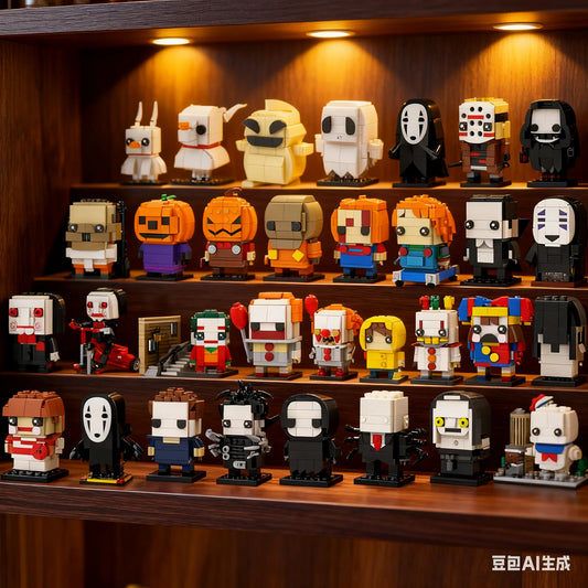 Horror Movie Brick Headz