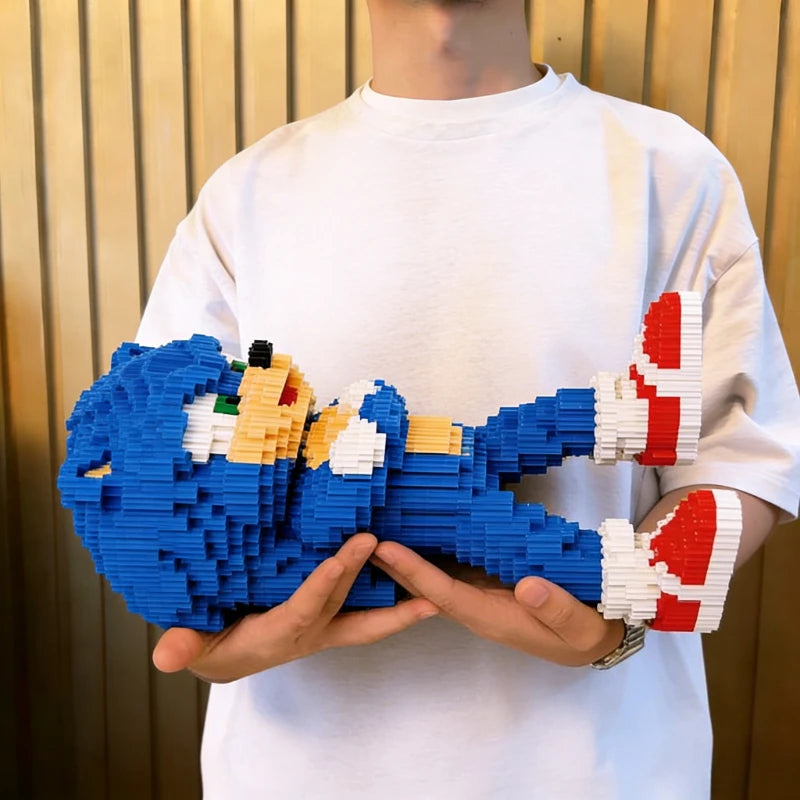 3650pcs Giant Sonic Model