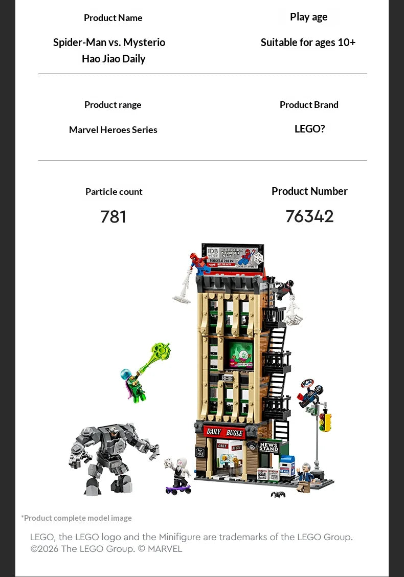 LEGO Marvel Series Spider Man vs. Mystery Guest