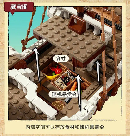 Going Merry Pirate Ship LED Display