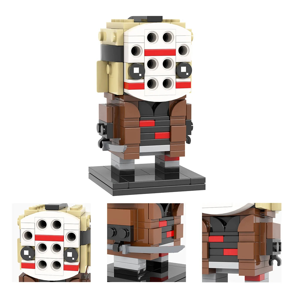 Horror Movie Brick Headz