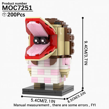 Horror Movie Brick Headz