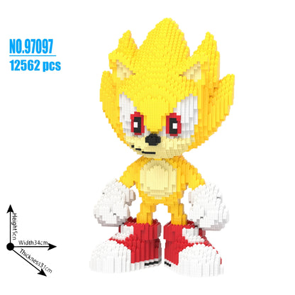Giant Sonic Building Blocks Set 1200+psc