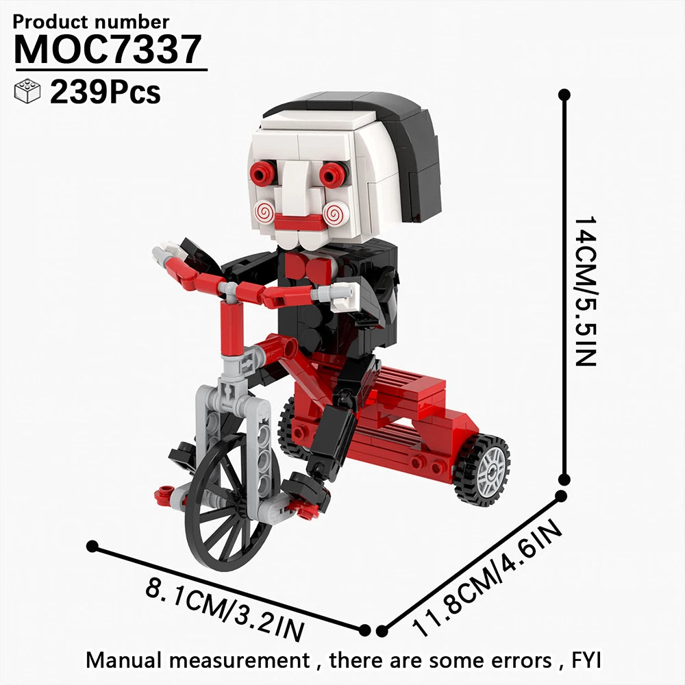 Horror Movie Brick Headz