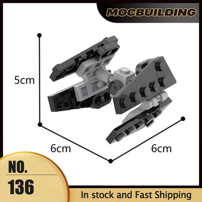 Micro Imperial Fighters Republic Gunship Starfighter