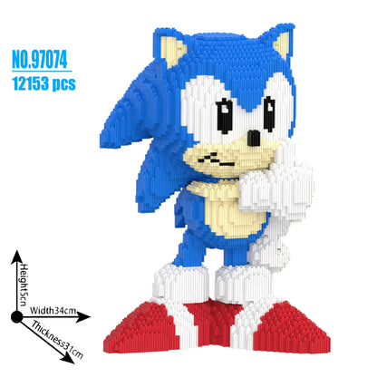 Giant Sonic Building Blocks Set 1200+psc