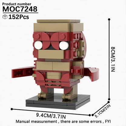 Horror Movie Brick Headz