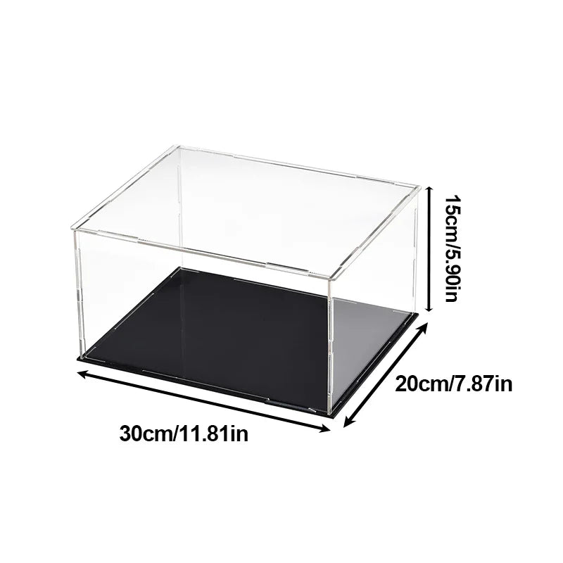 Clear Display Case 17 Sizes