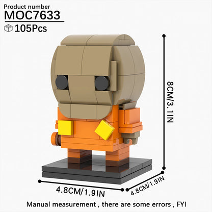 Horror Movie Brick Headz