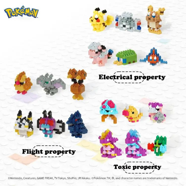 Pokemon Fire Water Grass Property Mystery Bag