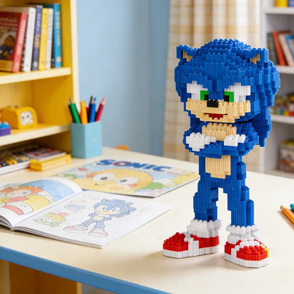 3650pcs Giant Sonic Model