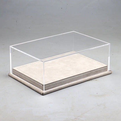 Customizable Acrylic And Leather LED Display Case