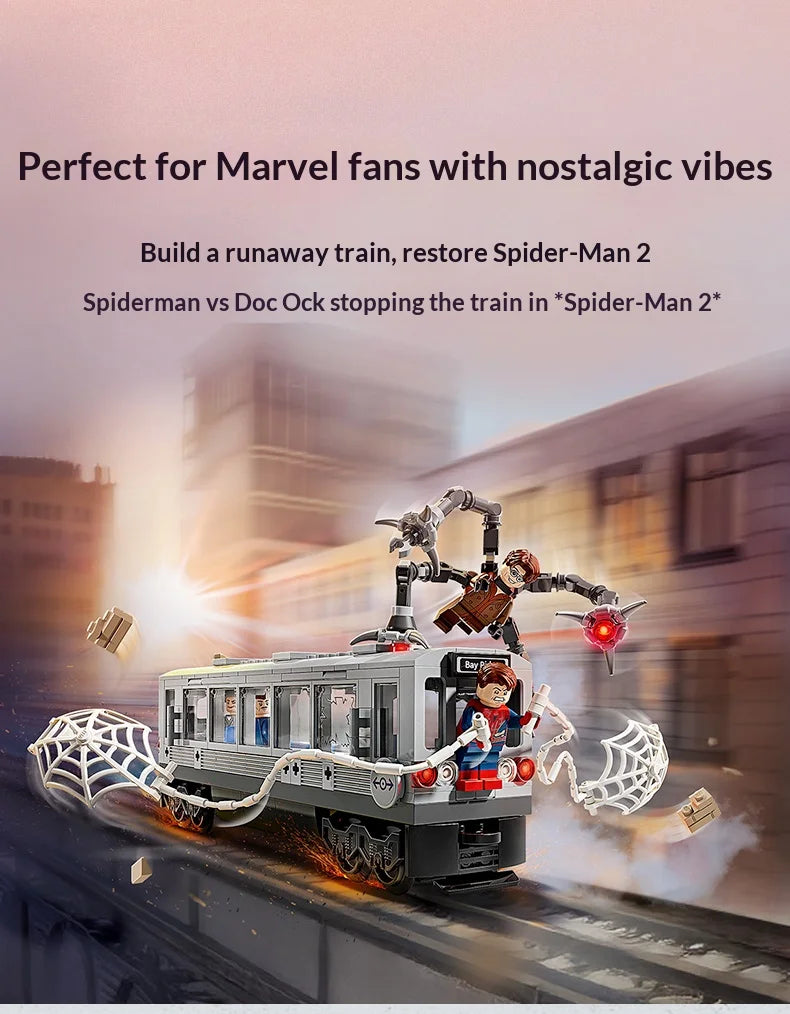 Spider Man vs Octopus Doctor Subway Scene