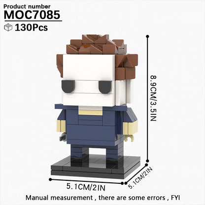 Horror Movie Brick Headz