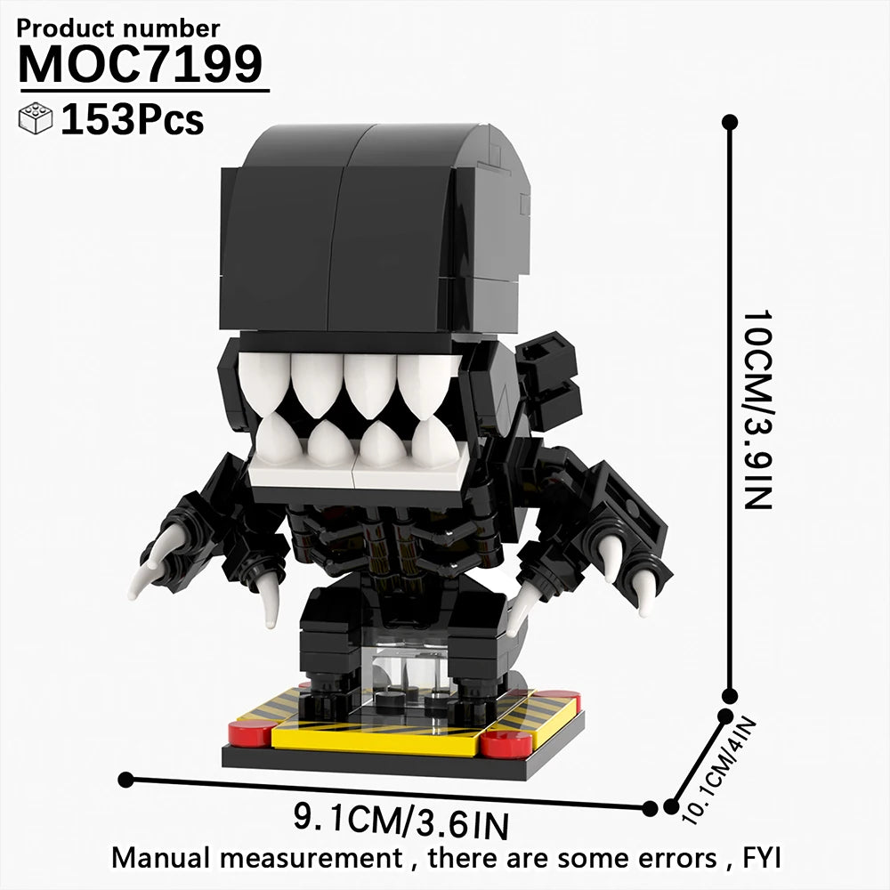 Horror Movie Brick Headz
