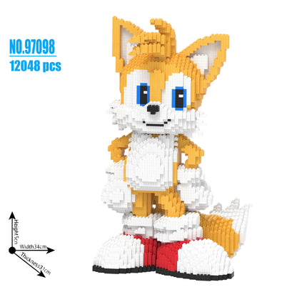 Giant Sonic Building Blocks Set 1200+psc