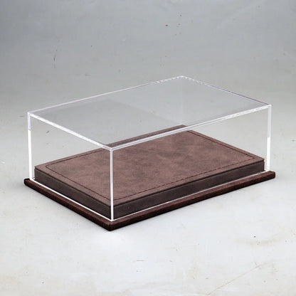 Customizable Acrylic And Leather LED Display Case
