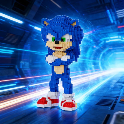 3650pcs Giant Sonic Model